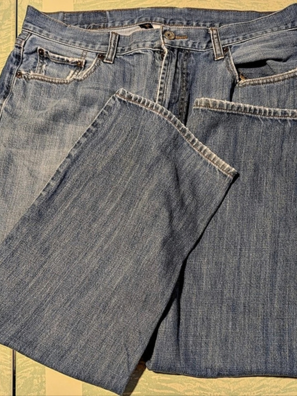 Lucky Brand Lucky You Bootcut Jeans in Blue Waist 36